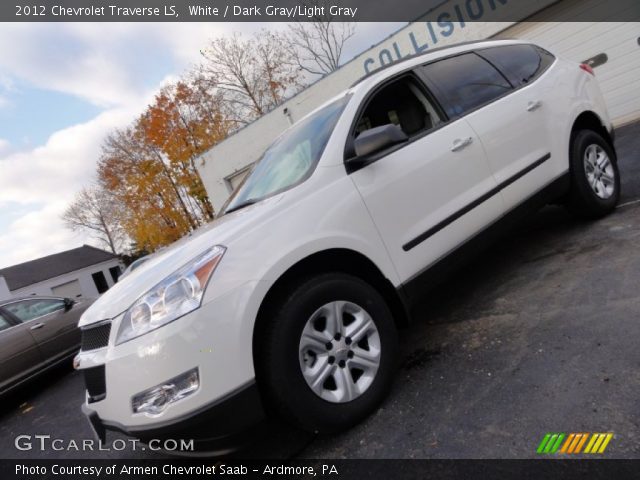 2012 Chevrolet Traverse LS in White