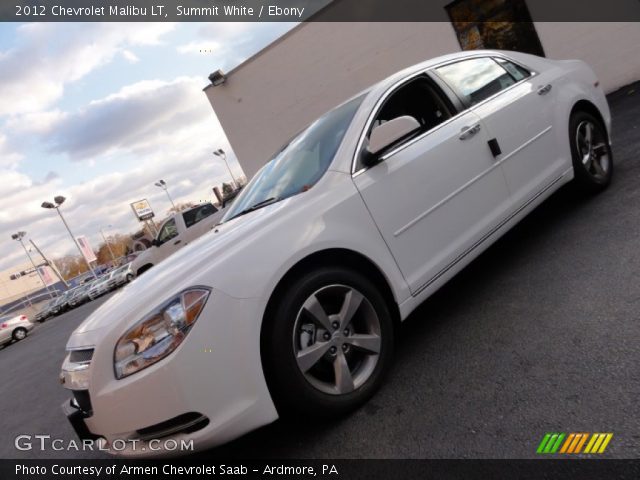 2012 Chevrolet Malibu LT in Summit White