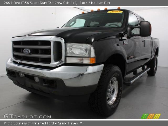2004 Ford F350 Super Duty FX4 Crew Cab 4x4 in Black