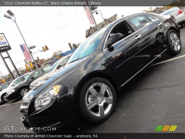 2012 Chevrolet Malibu LT in Black Granite Metallic