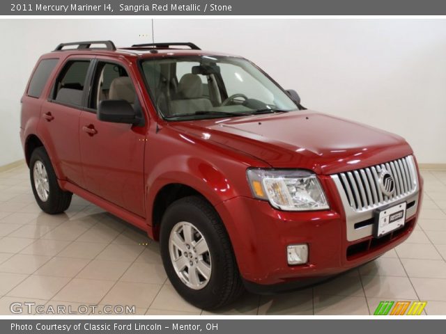 2011 Mercury Mariner I4 in Sangria Red Metallic