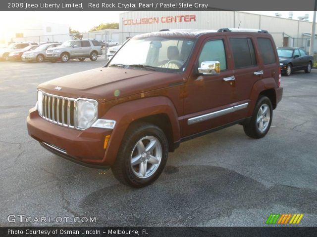 2008 Jeep Liberty Limited in Red Rock Crystal Pearl