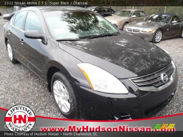2012 Nissan Altima 2.5 S in Super Black