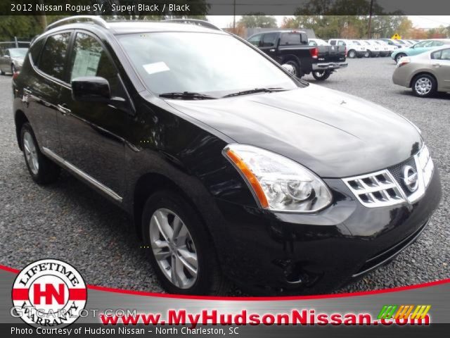 2012 Nissan Rogue SV in Super Black