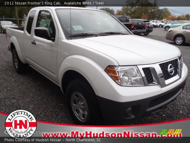 2012 Nissan Frontier S King Cab in Avalanche White