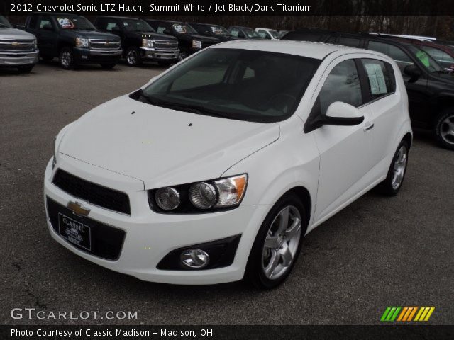 2012 Chevrolet Sonic LTZ Hatch in Summit White