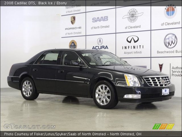 2008 Cadillac DTS  in Black Ice