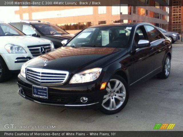 2008 Mercedes-Benz C 300 4Matic Luxury in Black