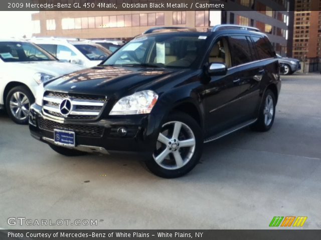 2009 Mercedes-Benz GL 450 4Matic in Obsidian Black Metallic