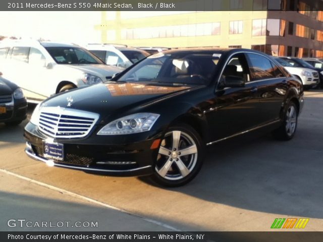 2011 Mercedes-Benz S 550 4Matic Sedan in Black