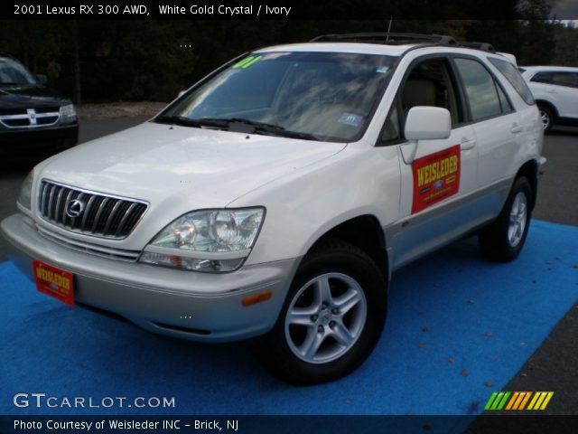 2001 Lexus RX 300 AWD in White Gold Crystal