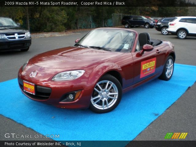 2009 Mazda MX-5 Miata Sport Roadster in Copper Red Mica