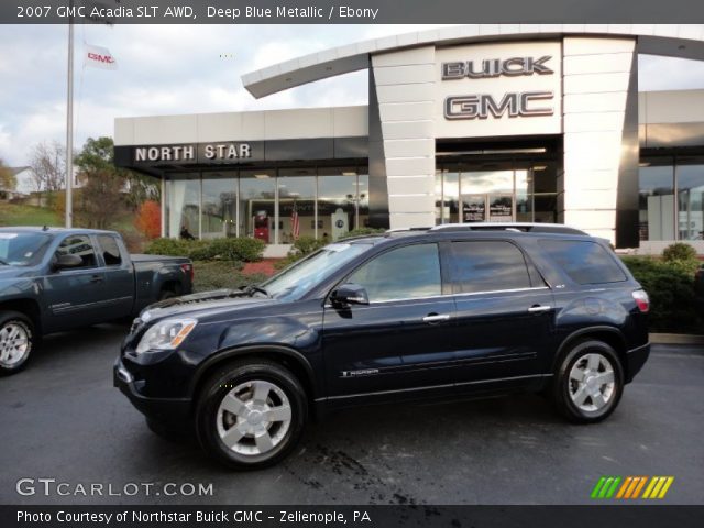 2007 GMC Acadia SLT AWD in Deep Blue Metallic