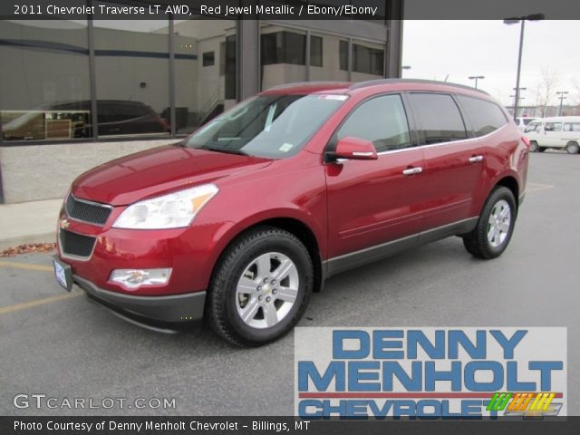 2011 Chevrolet Traverse LT AWD in Red Jewel Metallic