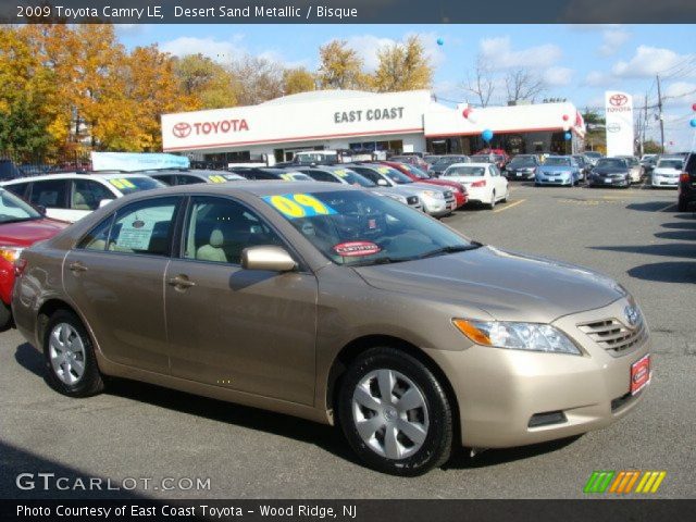 2009 Toyota Camry LE in Desert Sand Metallic
