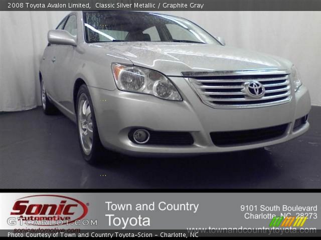 2008 Toyota Avalon Limited in Classic Silver Metallic