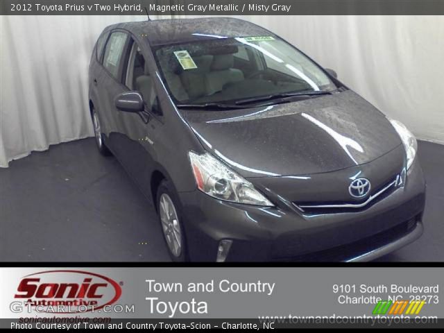 2012 Toyota Prius v Two Hybrid in Magnetic Gray Metallic