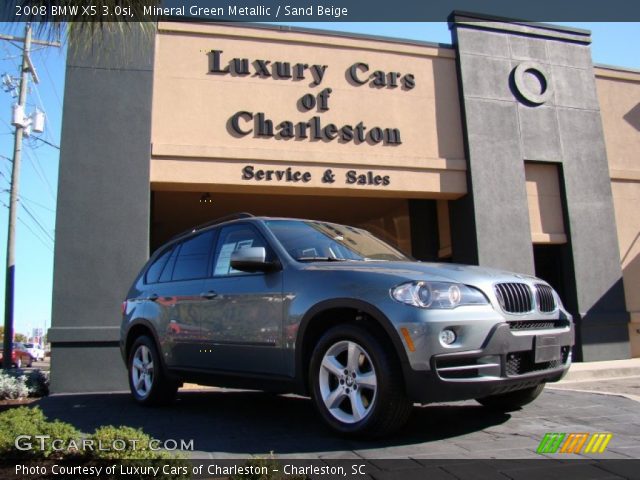 2008 BMW X5 3.0si in Mineral Green Metallic