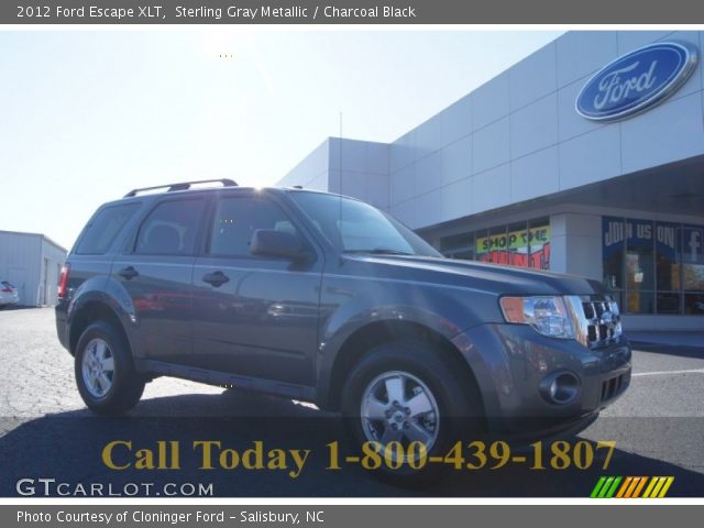 2012 Ford Escape XLT in Sterling Gray Metallic