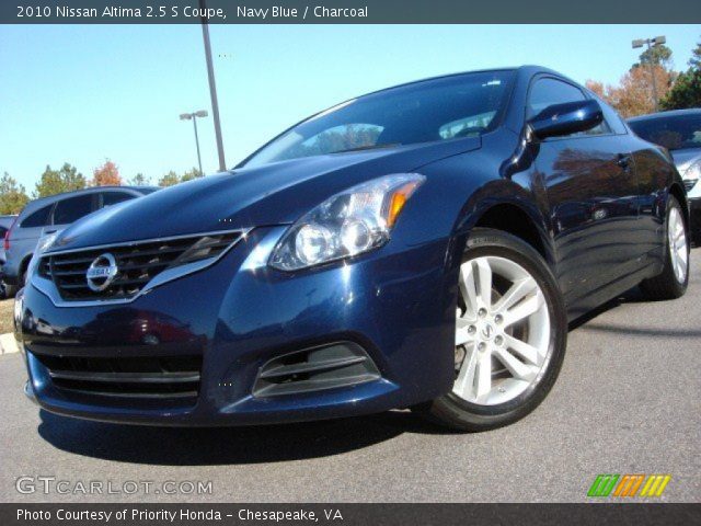 2010 Nissan Altima 2.5 S Coupe in Navy Blue