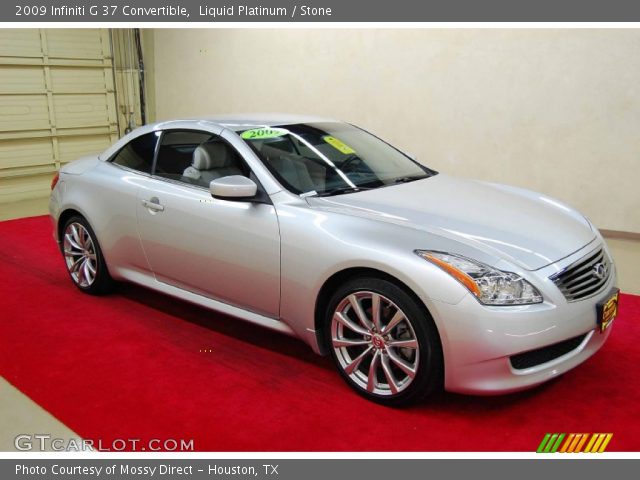 2009 Infiniti G 37 Convertible in Liquid Platinum