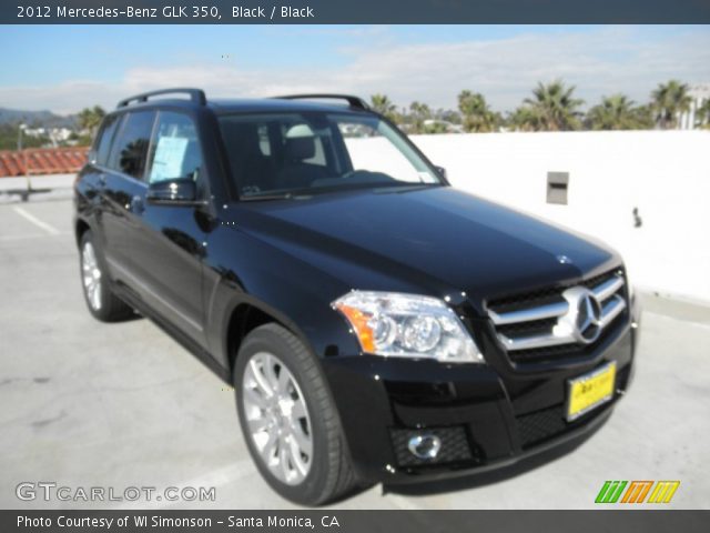 2012 Mercedes-Benz GLK 350 in Black