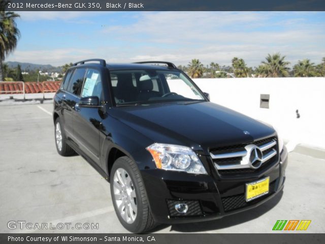 2012 Mercedes-Benz GLK 350 in Black