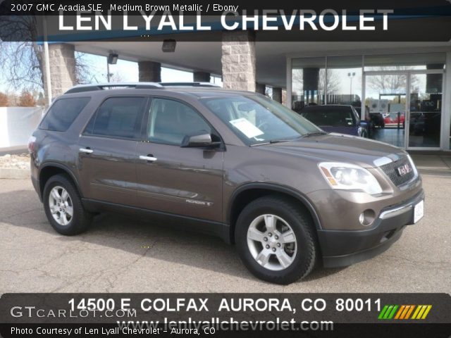 2007 GMC Acadia SLE in Medium Brown Metallic