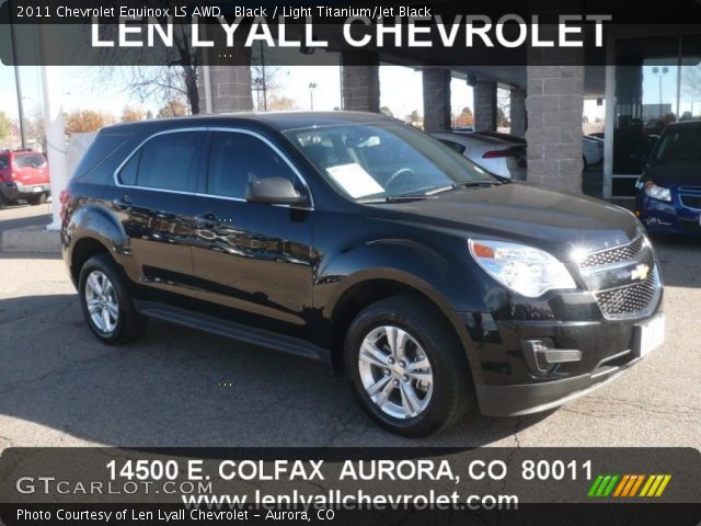 2011 Chevrolet Equinox LS AWD in Black