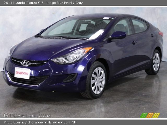 2011 Hyundai Elantra GLS in Indigo Blue Pearl