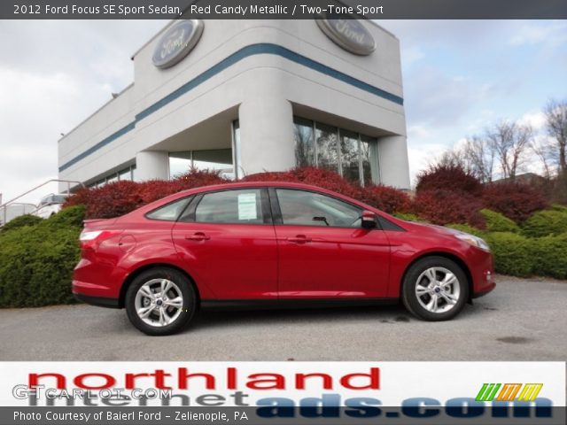 2012 Ford Focus SE Sport Sedan in Red Candy Metallic