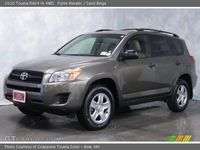 2010 Toyota RAV4 I4 4WD in Pyrite Metallic