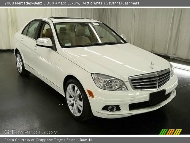 2008 Mercedes-Benz C 300 4Matic Luxury in Arctic White