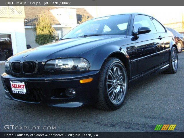 2001 BMW M3 Coupe in Jet Black