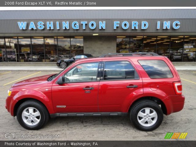 2008 Ford Escape XLT V6 in Redfire Metallic