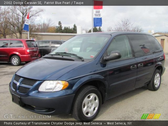 2002 Dodge Caravan SE in Patriot Blue Pearl