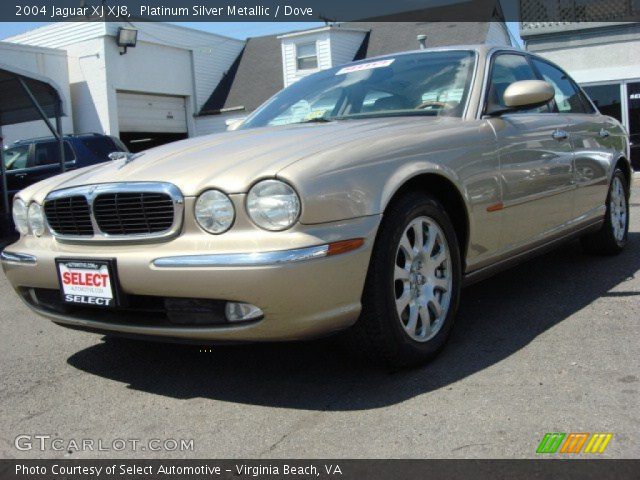 2004 Jaguar XJ XJ8 in Platinum Silver Metallic