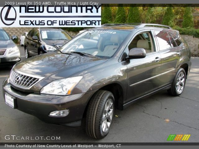 2009 Lexus RX 350 AWD in Truffle Mica