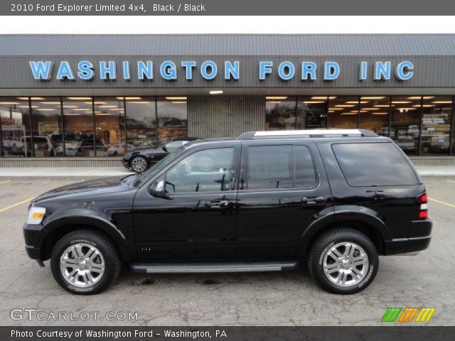 2010 Ford Explorer Limited 4x4 in Black