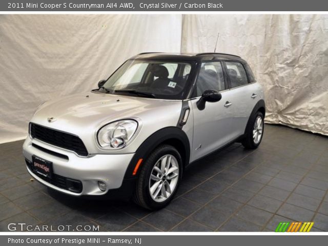 2011 Mini Cooper S Countryman All4 AWD in Crystal Silver