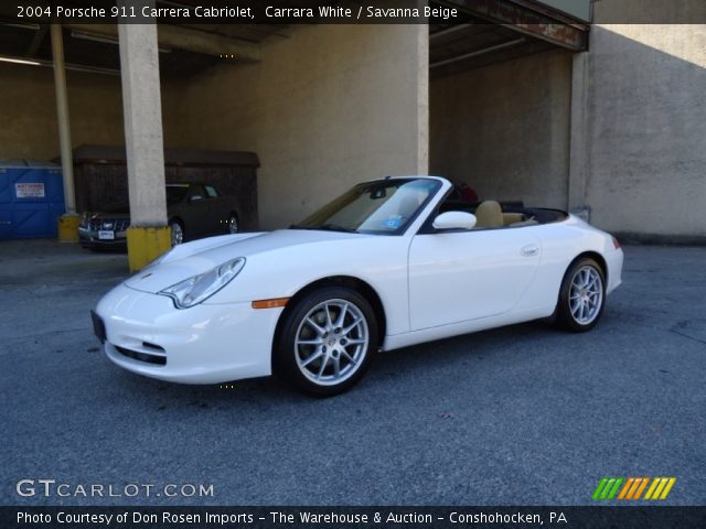 2004 Porsche 911 Carrera Cabriolet in Carrara White