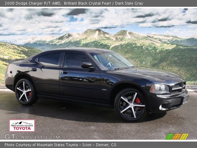 2008 Dodge Charger R/T AWD in Brilliant Black Crystal Pearl