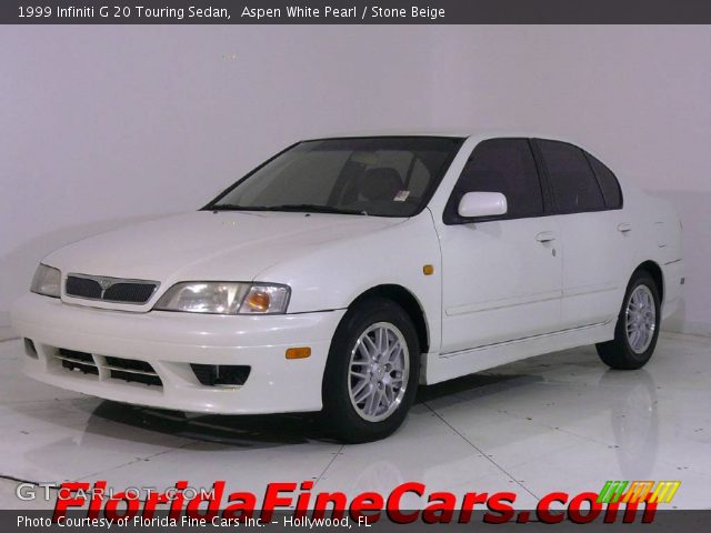 1999 Infiniti G 20 Touring Sedan in Aspen White Pearl