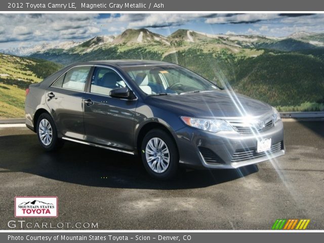 2012 Toyota Camry LE in Magnetic Gray Metallic