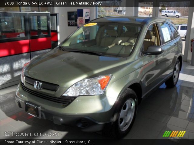 2009 Honda CR-V LX 4WD in Green Tea Metallic