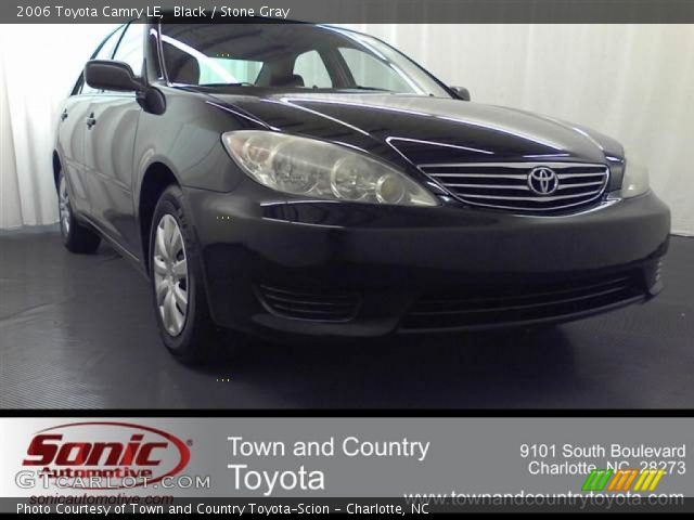 2006 Toyota Camry LE in Black