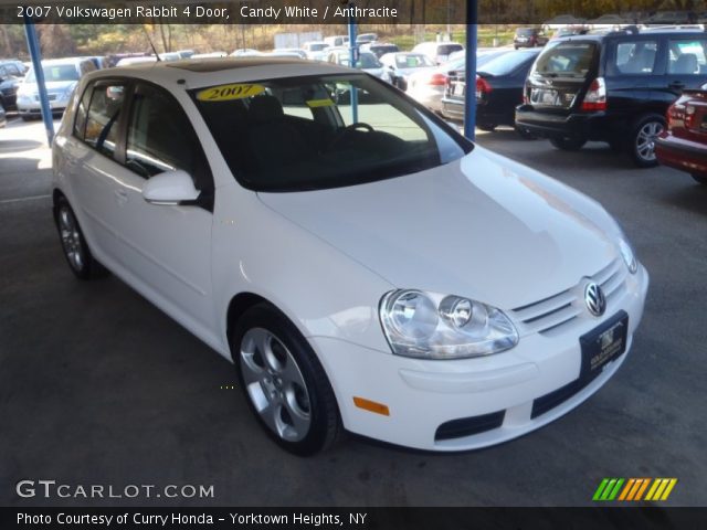 2007 Volkswagen Rabbit 4 Door in Candy White