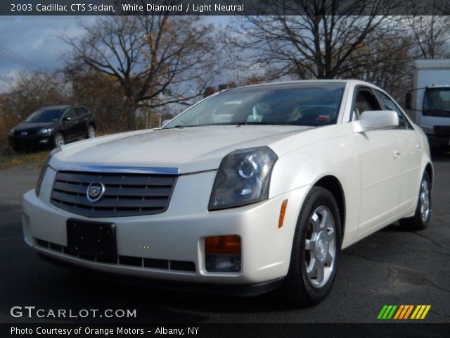2003 Cadillac CTS Sedan in White Diamond