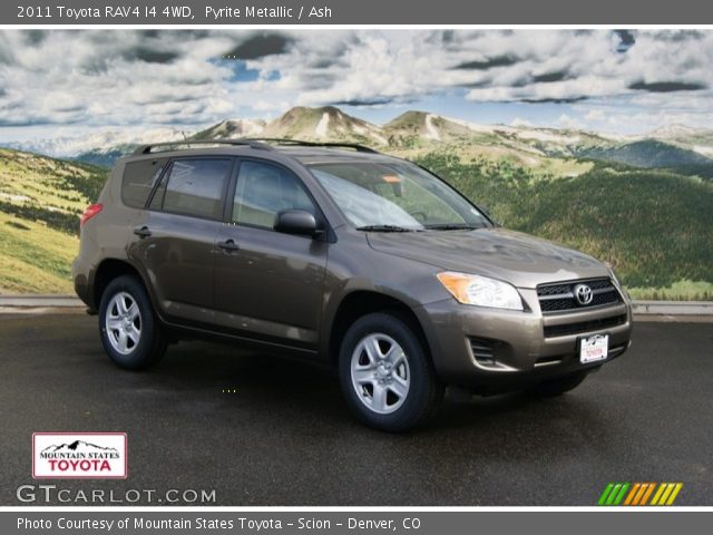 2011 Toyota RAV4 I4 4WD in Pyrite Metallic