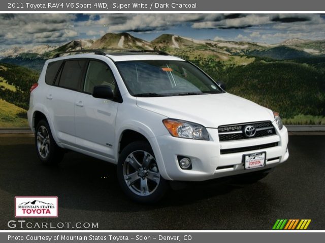 2011 Toyota RAV4 V6 Sport 4WD in Super White